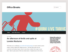 Tablet Screenshot of office-breaks.com